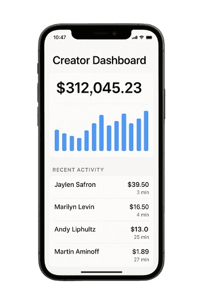 Dashboard Interface